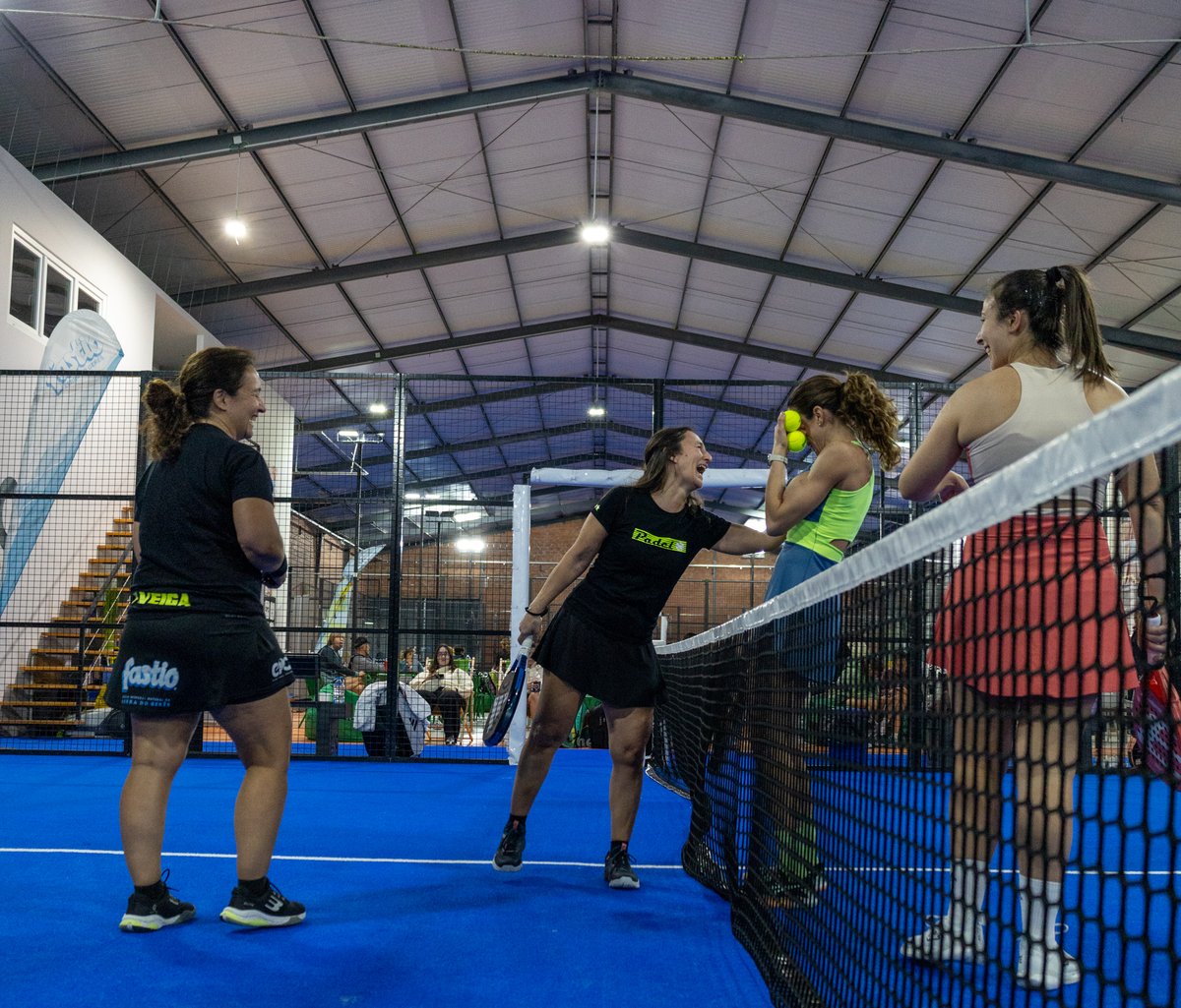 Aula de padel na Academia CPC