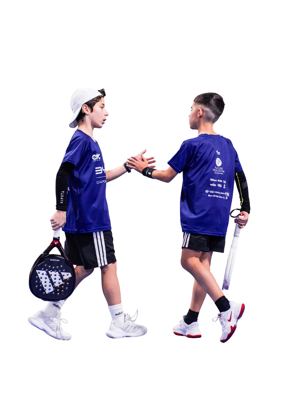 Aulas de padel para crianças e jovens